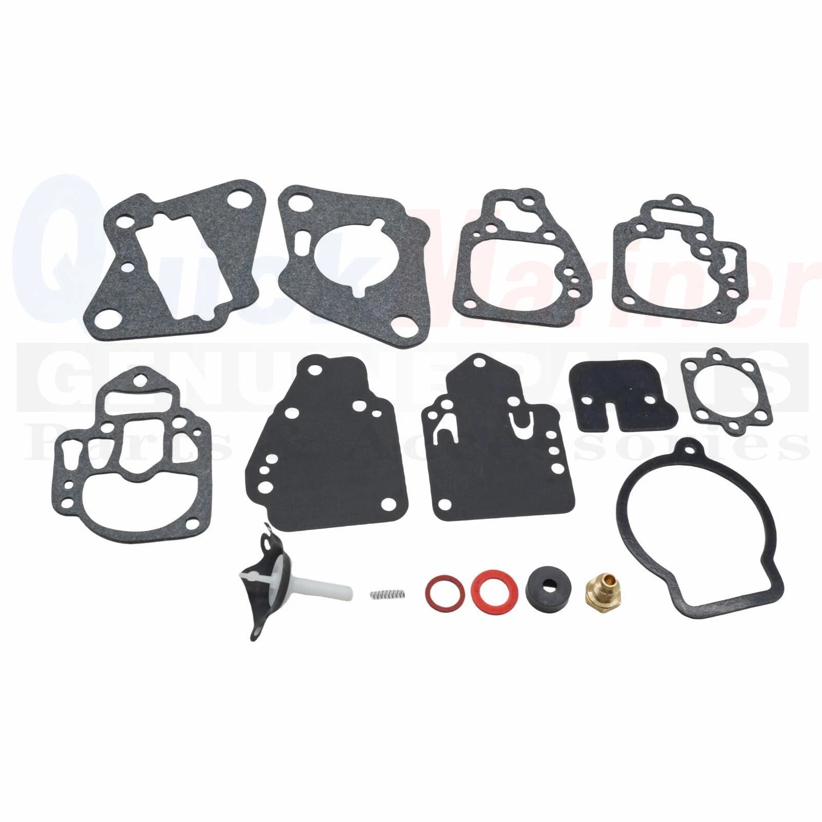 Carburetor Kit for Sierra 18-7212, Mallory 9-37304, Mercury 1395-811357, 1395-9179