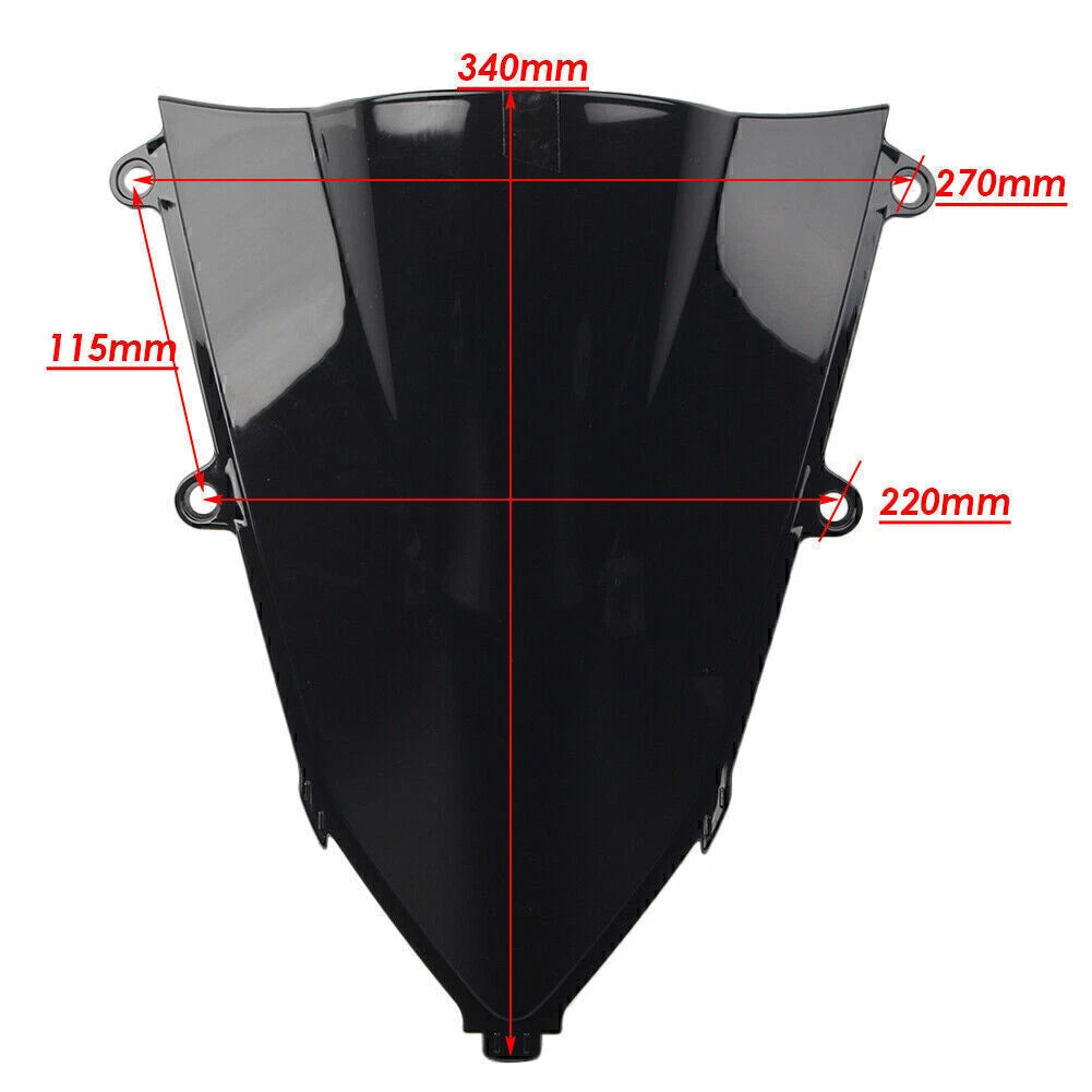 Windscreen for Honda CBR650R (2019–2026) Black