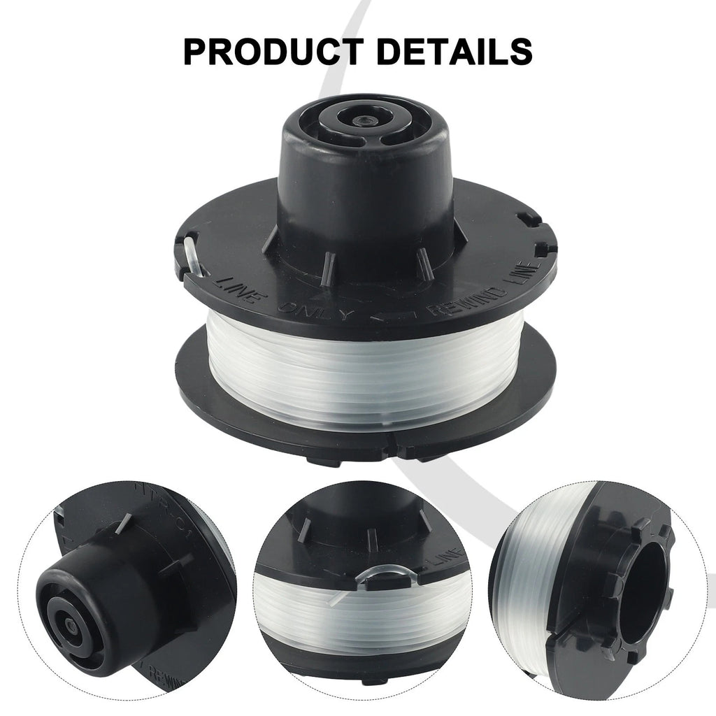 Electric Trimmer Spools Line Spool for Power Equipment (30-foot)