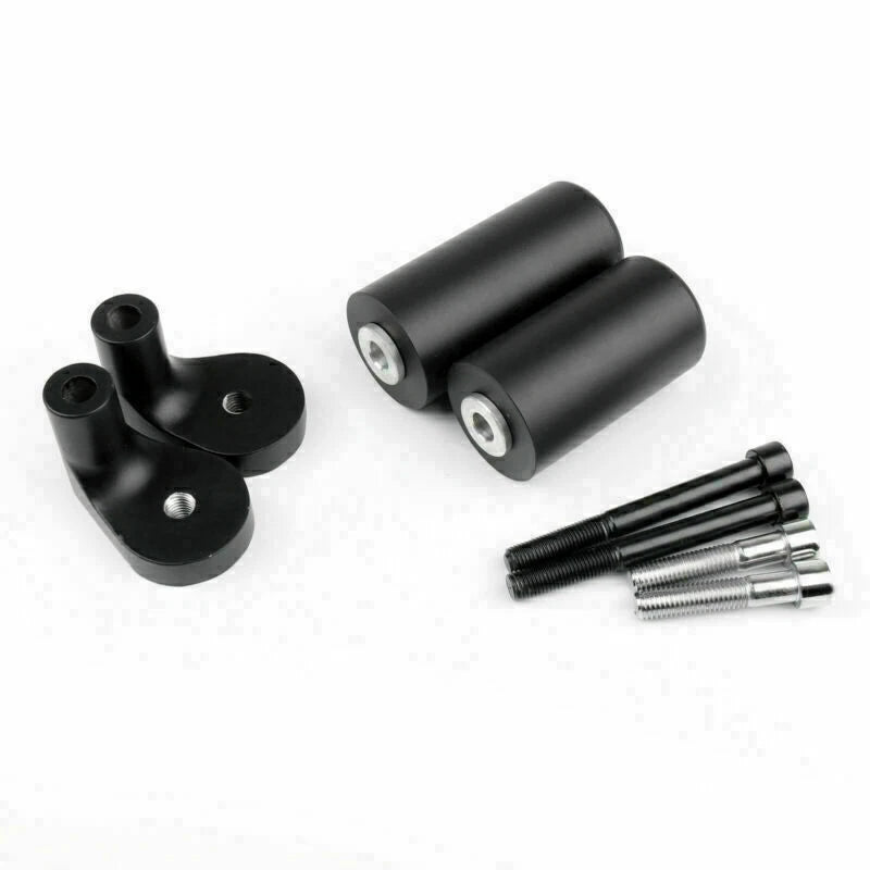 Frame Sliders Crash Protector for Kawasaki ZRX 1100 1200 (No Cut, Black)