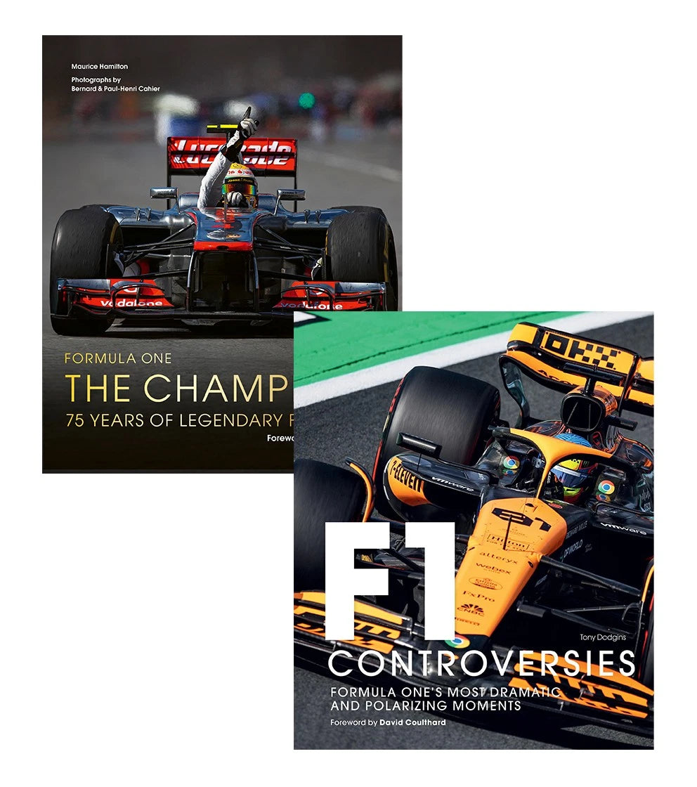 Formula 1: The Controversies & The Champions 2 Book Set