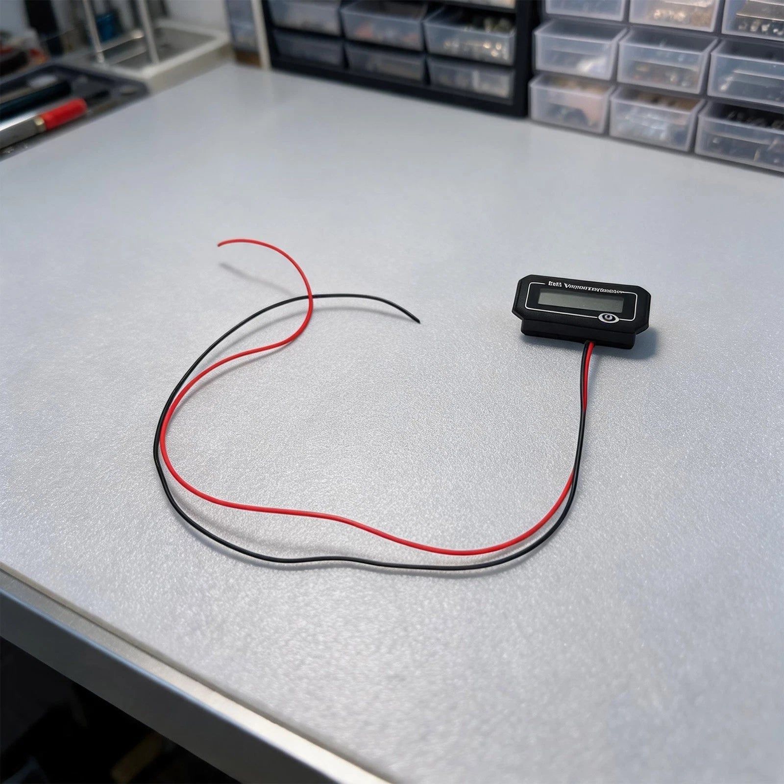 LCD Voltage Power Indicator Tester for General Use (DC 8V–99.9V)