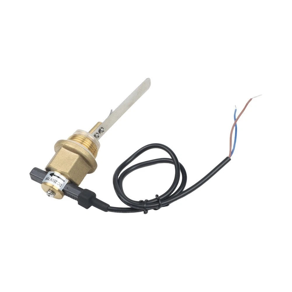 Brass Flow Sensor Switch for Industrial Water Flow Systems (IP65 Rating)