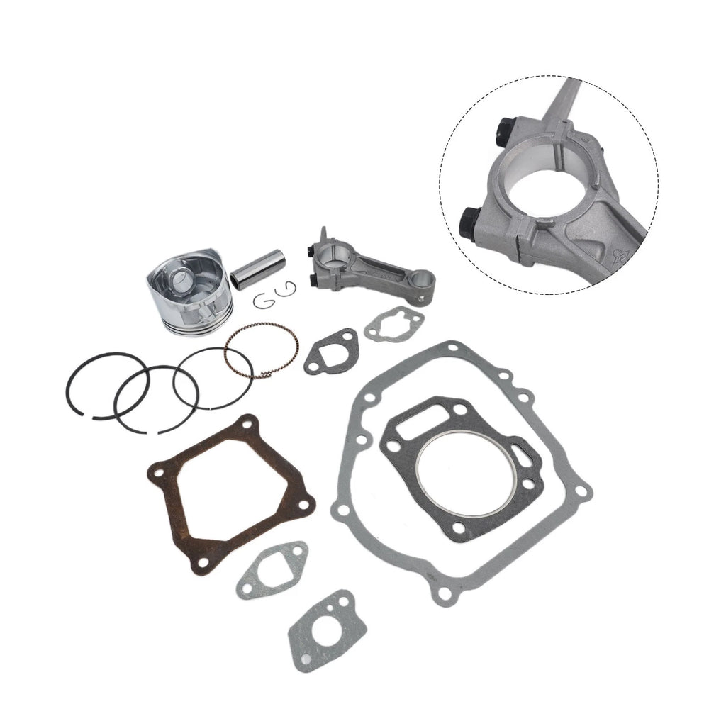 Piston Kit with Connecting Rod & Gasket Set for GX200