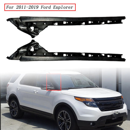 A-Pillar Trim Windshield Side Mount Brackets RH/LH for Explorer (2011–2019)