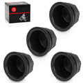 Set of 4 Wheel Center Caps for Honda Foreman Rubicon 500, Rincon 650, 680