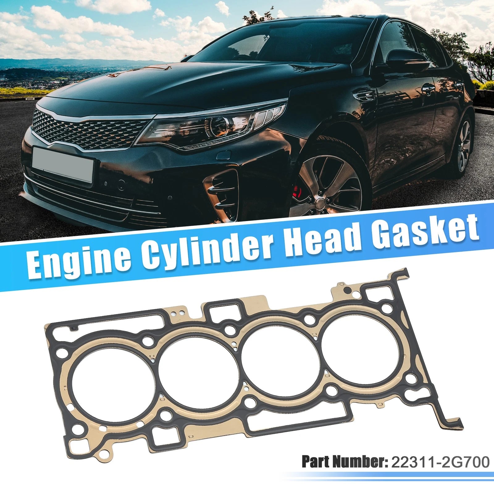 Engine Cylinder Head Gasket for Hyundai Santa Fe Optima (2013–2019)