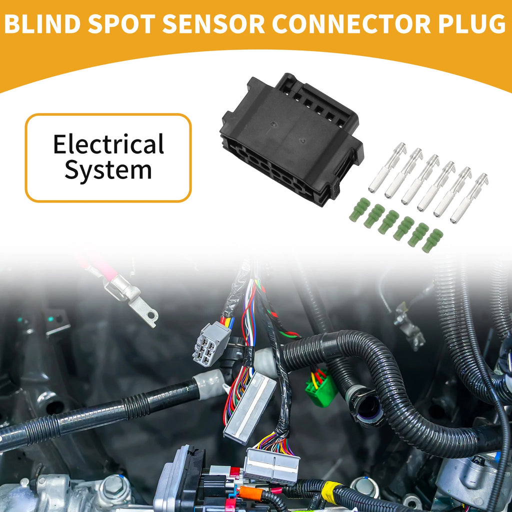 6 Pin Blind Spot Sensor Connector Plug for Mercedes-Benz