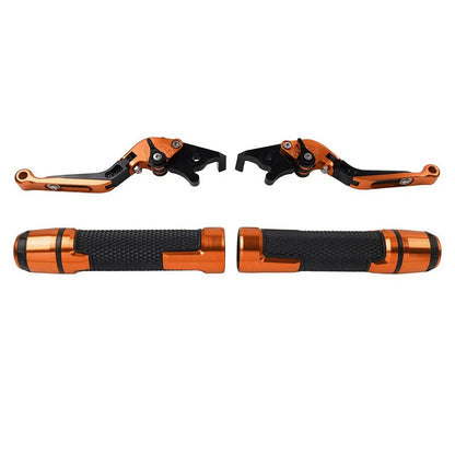 Folding Extendable Brake Clutch Lever Grip Kit for Yamaha YZF R1 R6S (2000–2023)