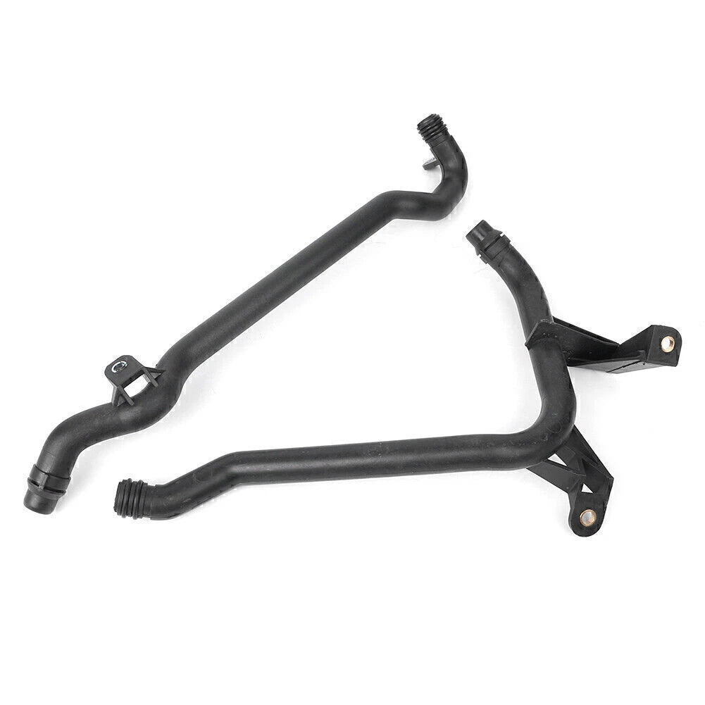 2pcs Engine Heater Inlet Water Coolant Pipes w/O-rings for BMW E46 E39 Z3 Z4 (1998–2006)
