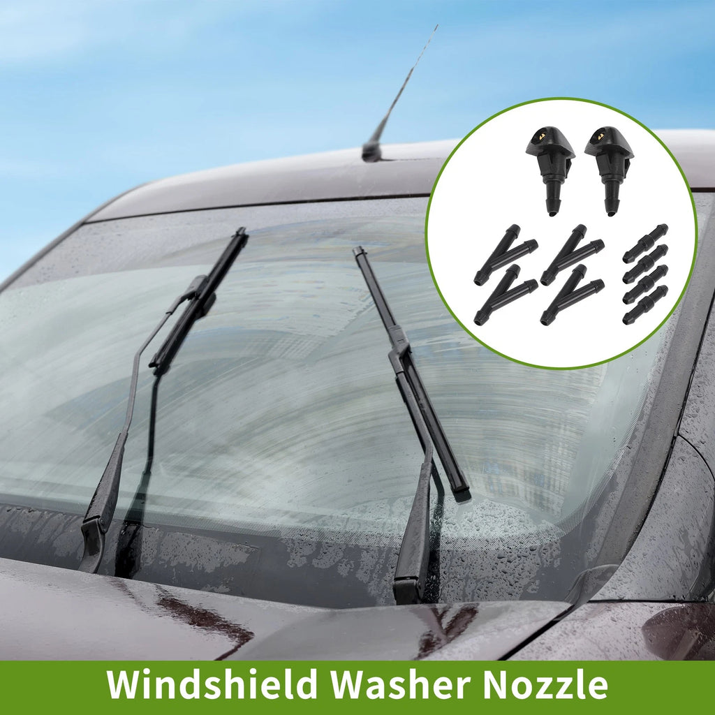 Windshield Washer Nozzle With Hose Connector for Honda Accord (2008–2012)