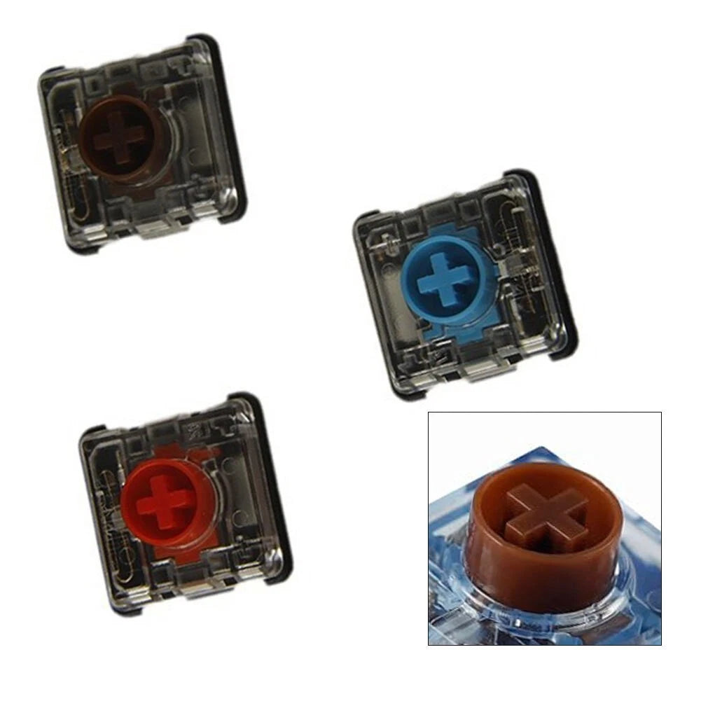 10 Pack of Kailh Thin 1353 Linear Tactile Switches Replacement