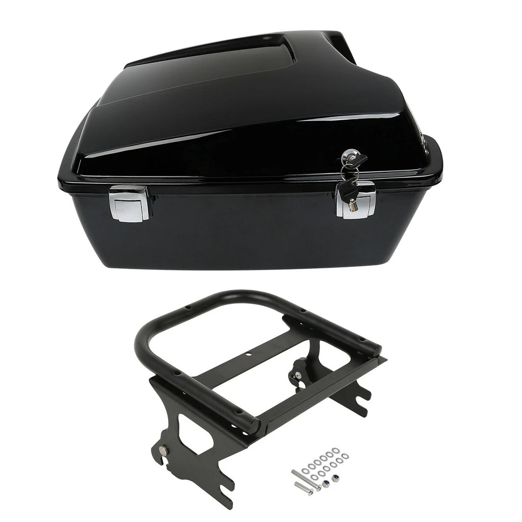 Chopped Trunk Two Up Mount Rack for Harley Touring Electra Glide (1997–2008)