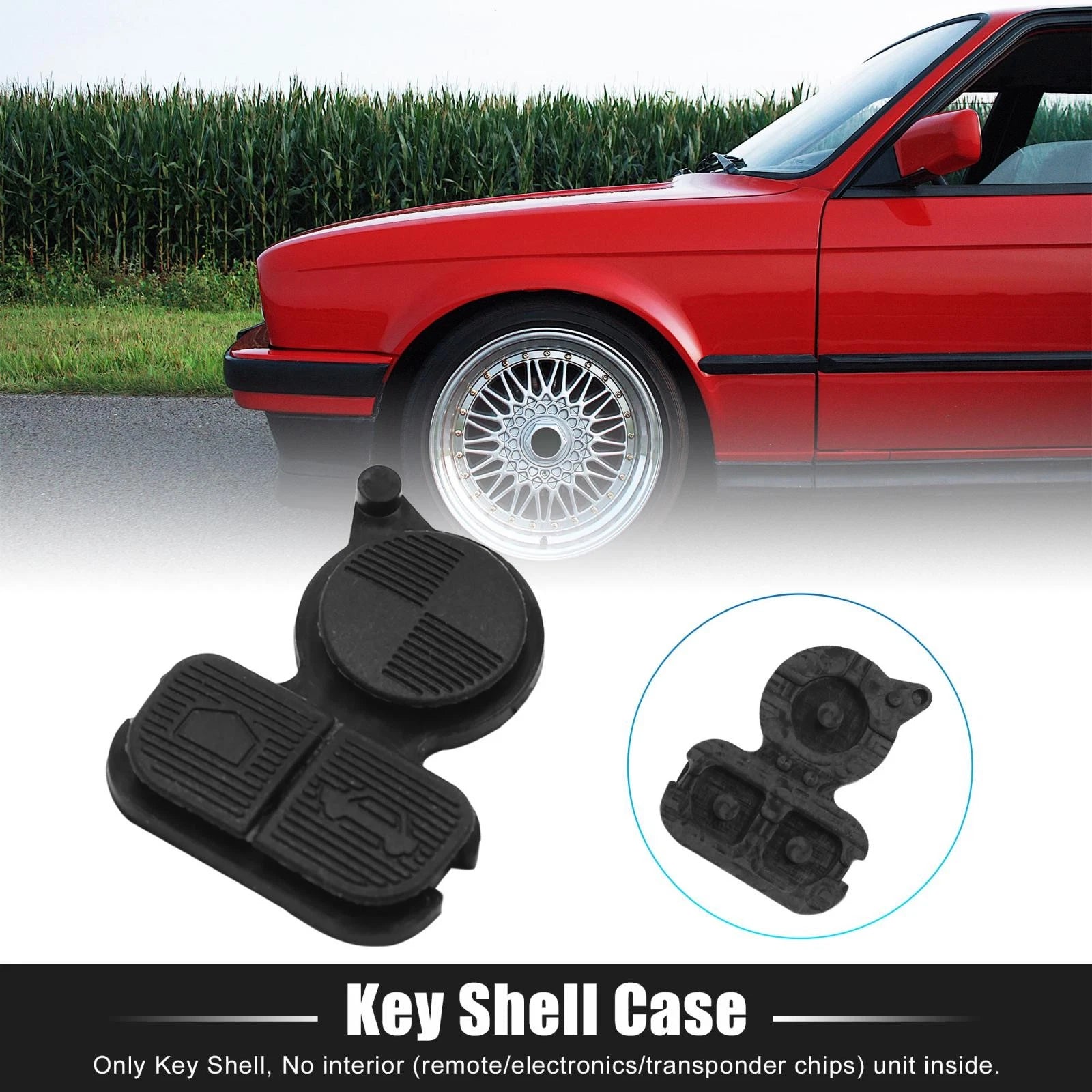 Car Key Fob Shell Case Replacement for BMW 3 5 7 E36 E38 E39 Z3 Z4 Z8 (1995–2006)