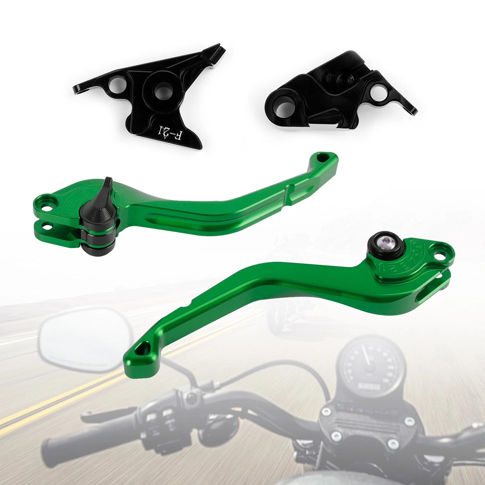 CNC Short Clutch Brake Lever for Kawasaki Z900 (2017–2018) T9