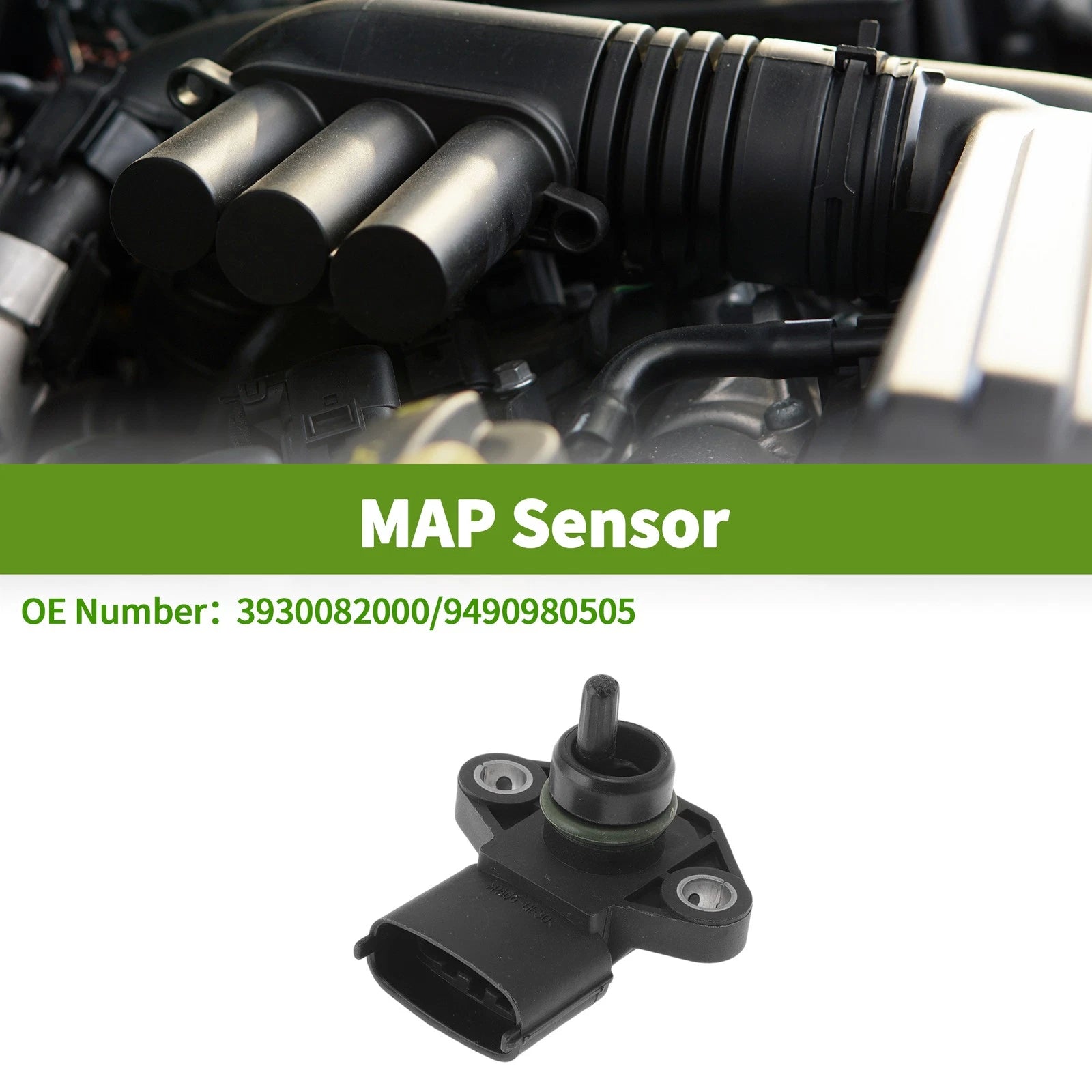 Manifold Absolute Pressure MAP Sensor Replacement for Hyundai Trago (2004–2013)