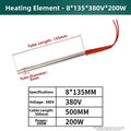 Heating Element Rod 220V 200W for Edge Banding Machine (200W, 400W)