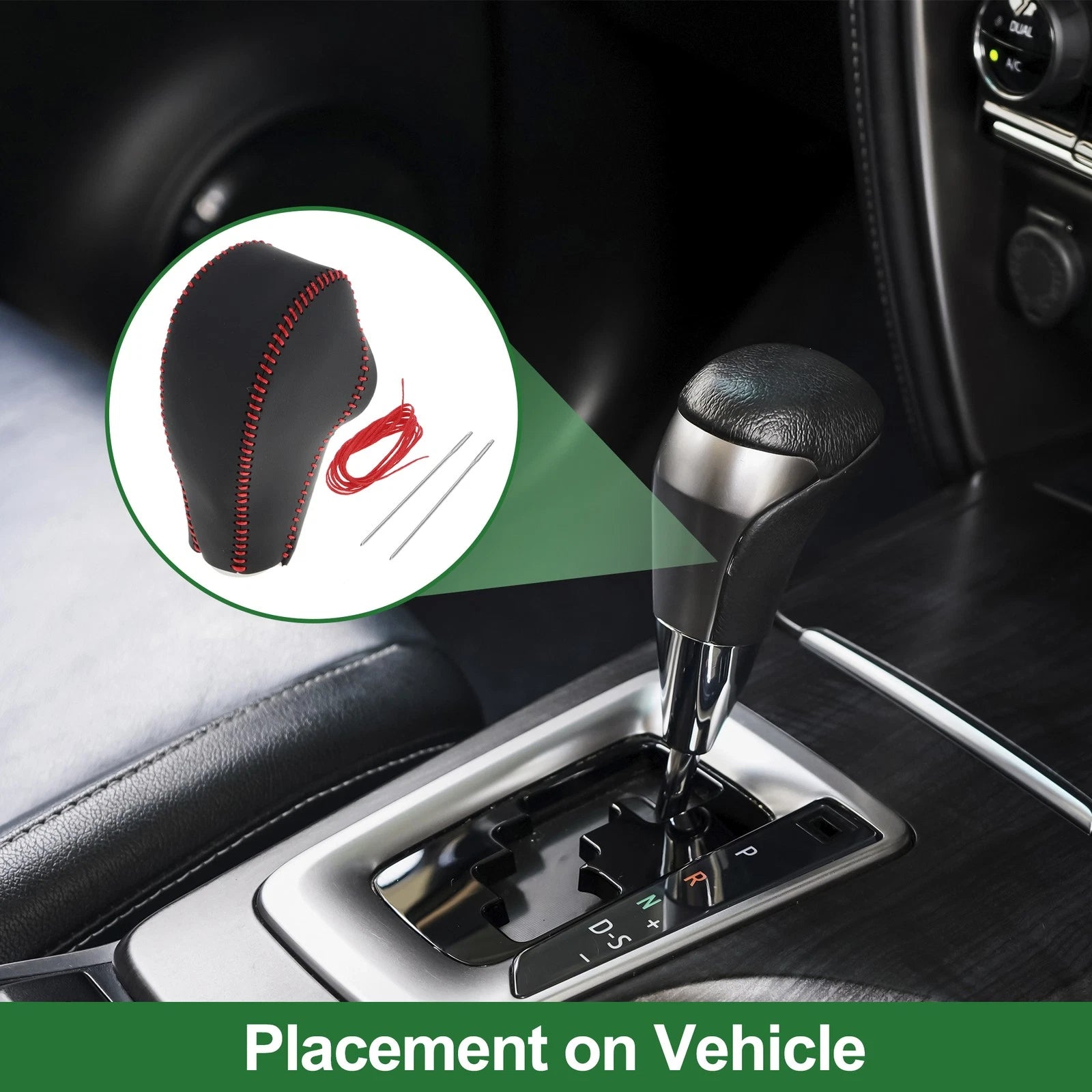 Gear Shift Knob Cover Replacement for Subaru Forester (2014–2017)