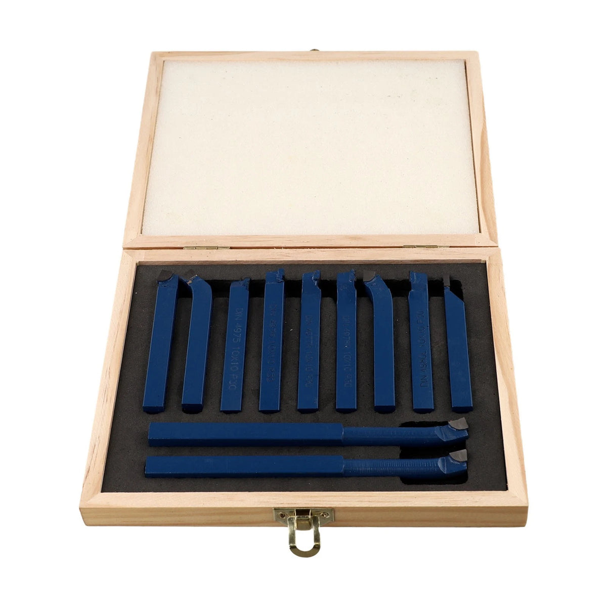 11PCS Tip Milling Cutter Set for Lathe Tools and Planers (10mm/12mm)