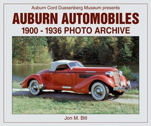 Auburn Boattail Speedster Phaeton 8 12 Cabriolet V12 Book (1900–1936)