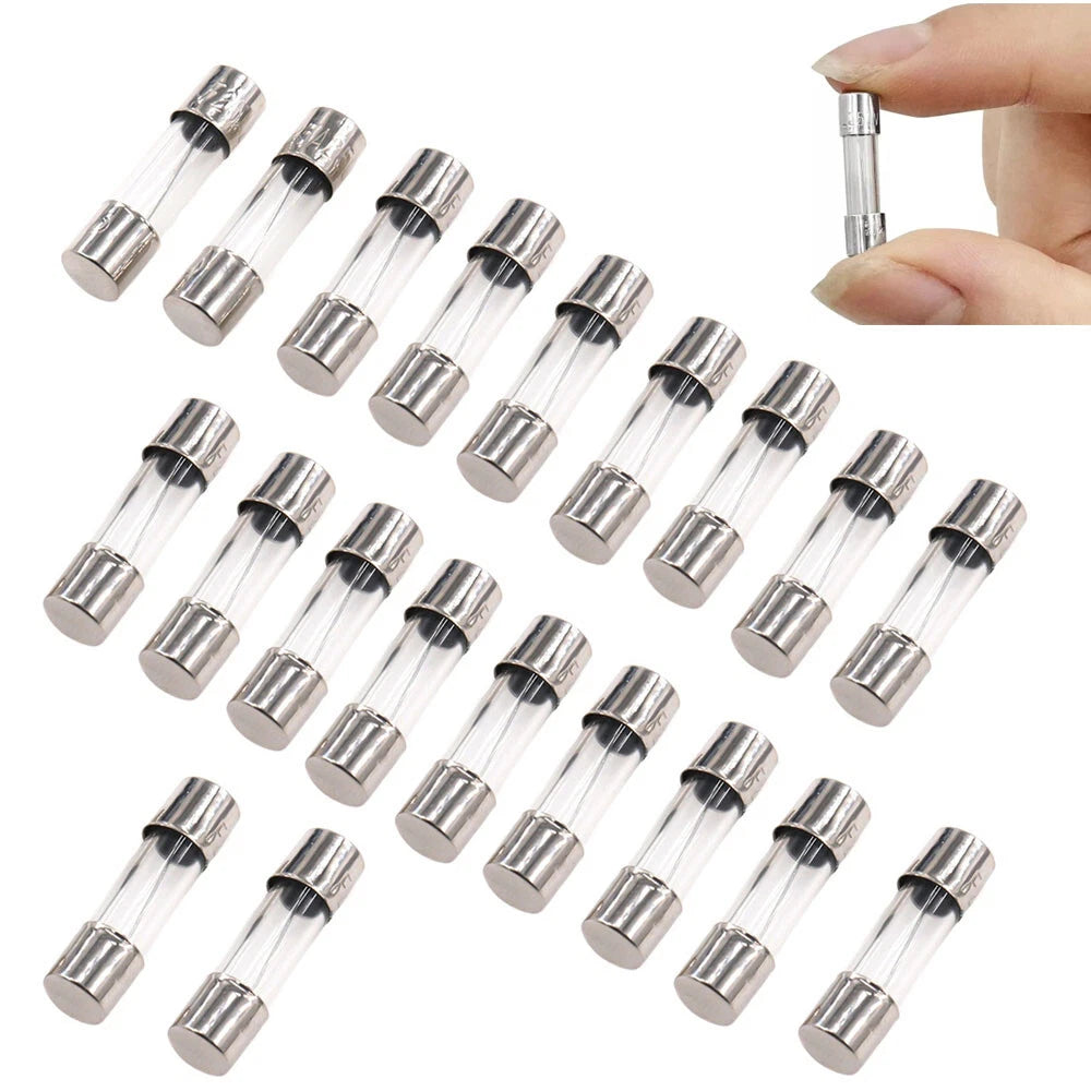 20Pcs Fuse for Pit Boss Traeger Camp Chef Green Mountain Grill (5A 250V)