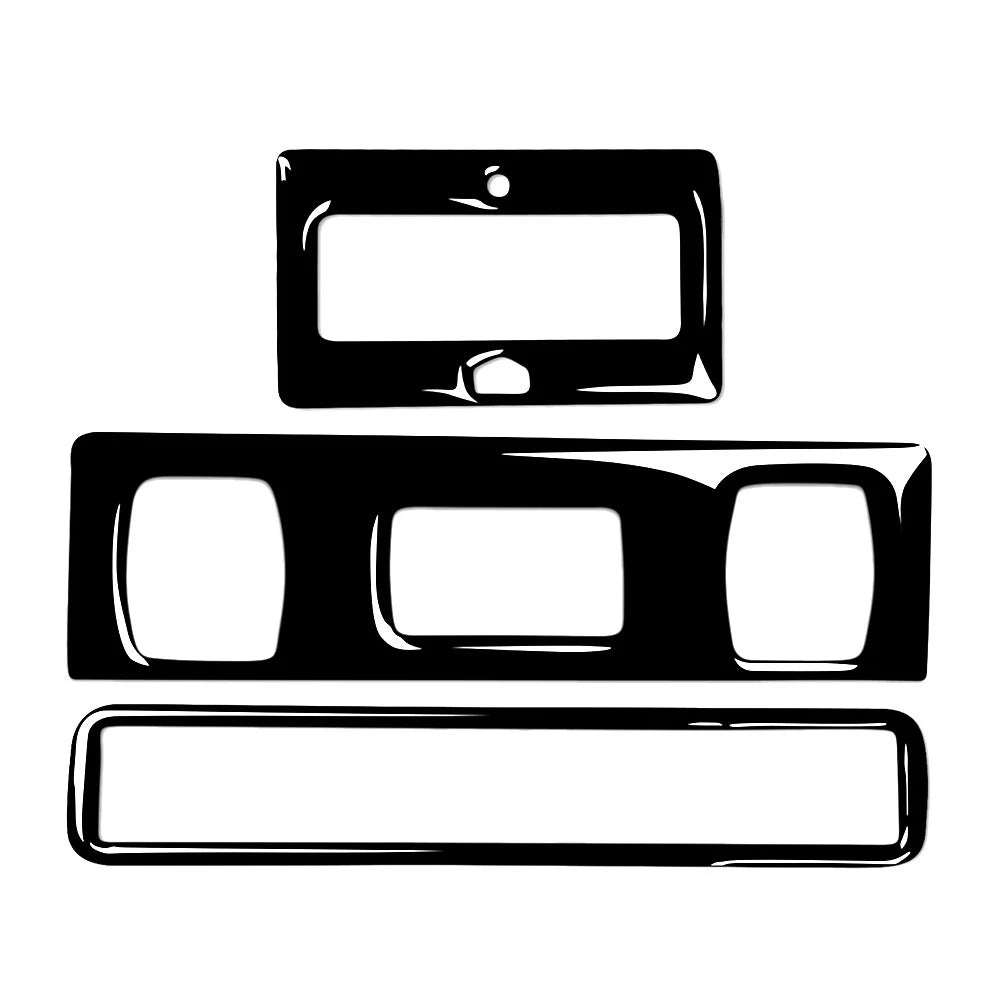3-Pcs Hardtop Car Reading Light Panel Cover Kit for Audi TT 8N (2001–2006)
