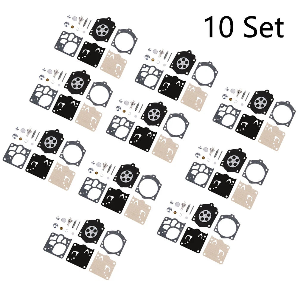 Set of 10 Carburetor Repair Parts for Walbro K12-WG Husqvarna 3120XP 272 268 MS660