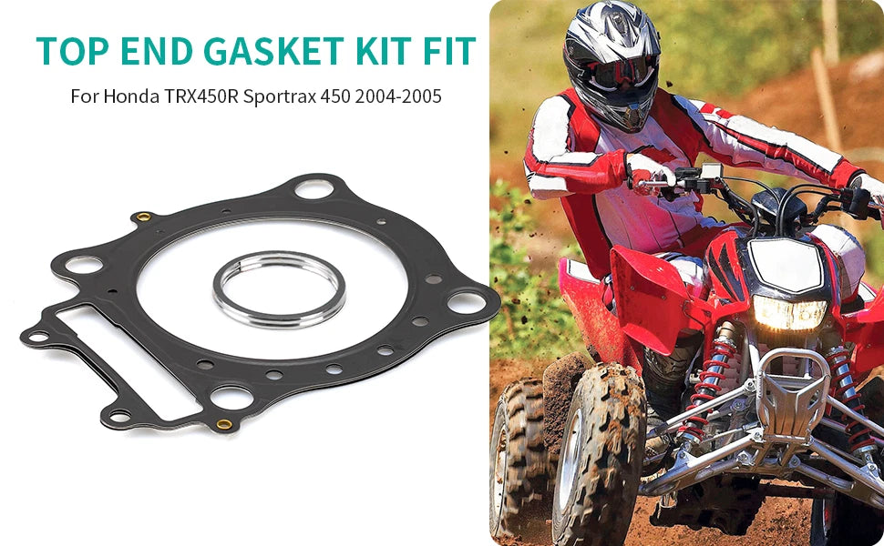 Complete Set Gasket Kit for Honda TRX 450R (2004–2005) 97MM Big Bore