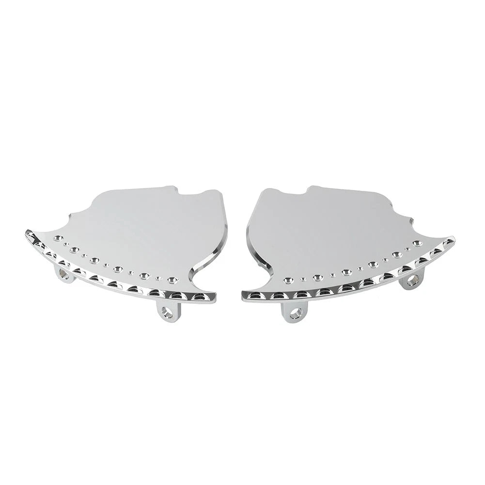 Chrome Front Brake Disc Caliper Guard Protector for Suzuki GSXR1300 (2008–2020)