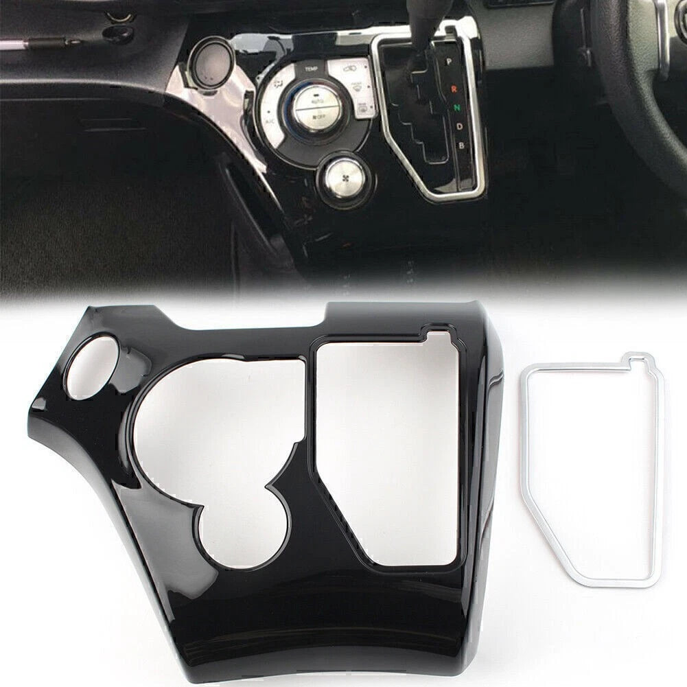 Interior Front Console Cover Trim ABS for Toyota Sienta (2016–2018)