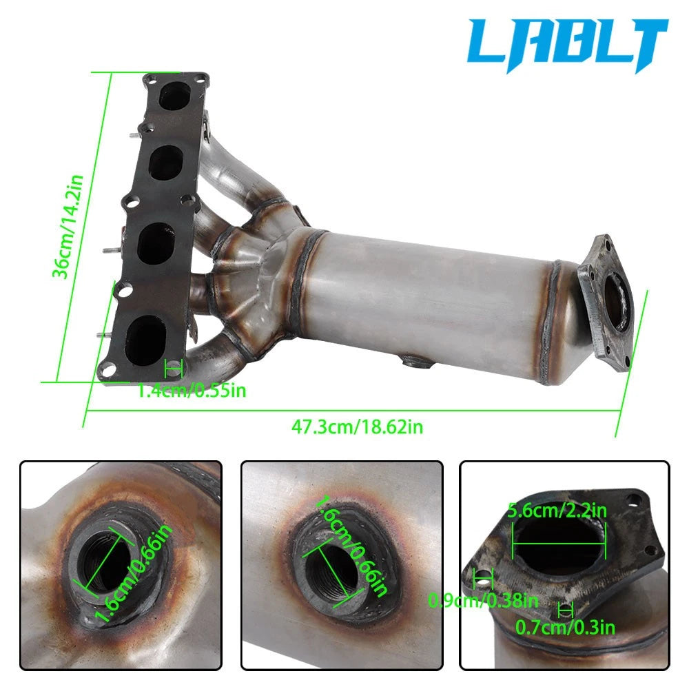 Front Manifold Catalytic Converter for Dodge Dart 2.0L 2.4L (2013–2016)