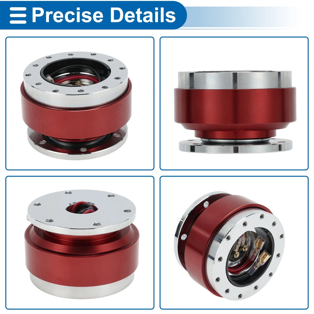 Steering Wheel Quick Release Hub Adapter for Universal 12 Hole Wheels