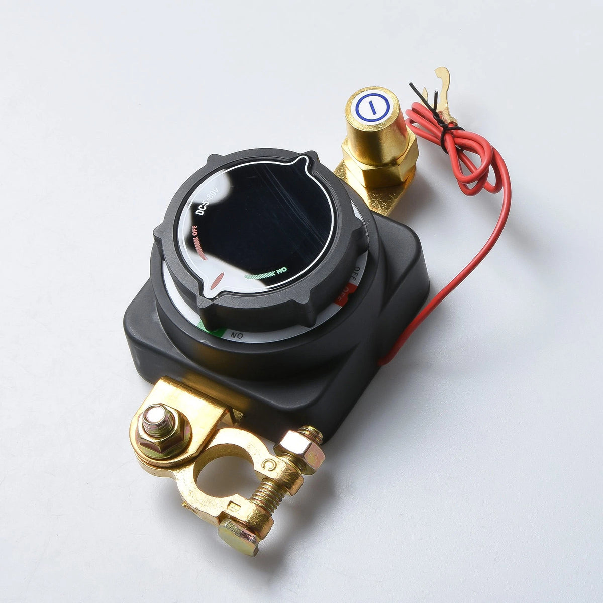300A Battery Switch with Voltmeter for Car RV Marine Solar (5-80V)