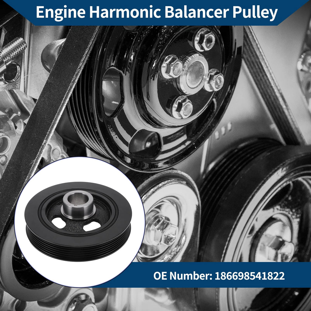 Engine Harmonic Balancer Crank Pulley Replacement for Dodge Journey (2009–2020)
