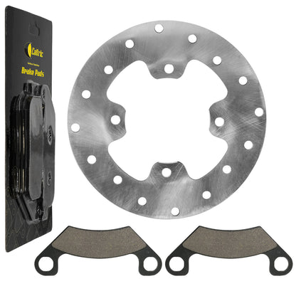 Rear Brake Pads With Disc Rotor for John Deere XUV560 S4 XUV590i S4 (2007–2017)