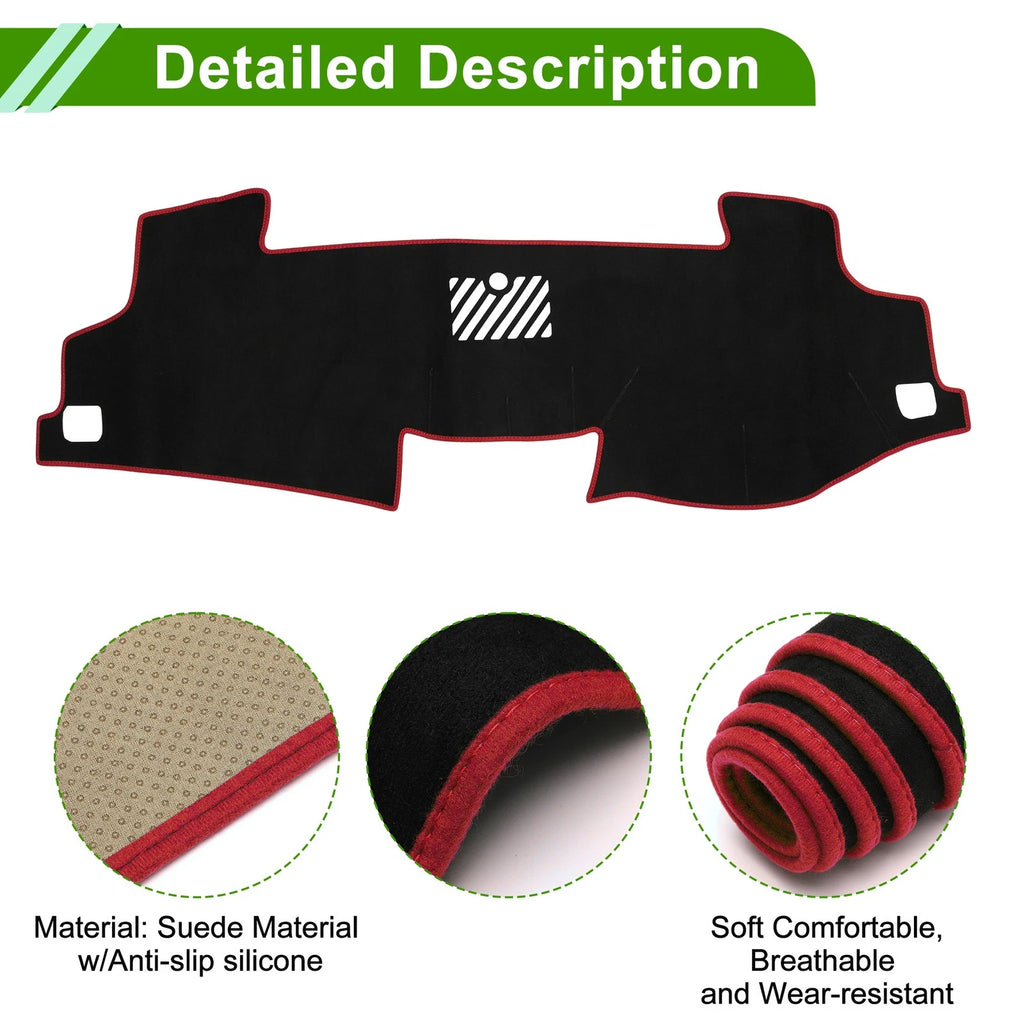 Dashboard Dash Cover Mat Sun Protector for Toyota Camry 2017-2024