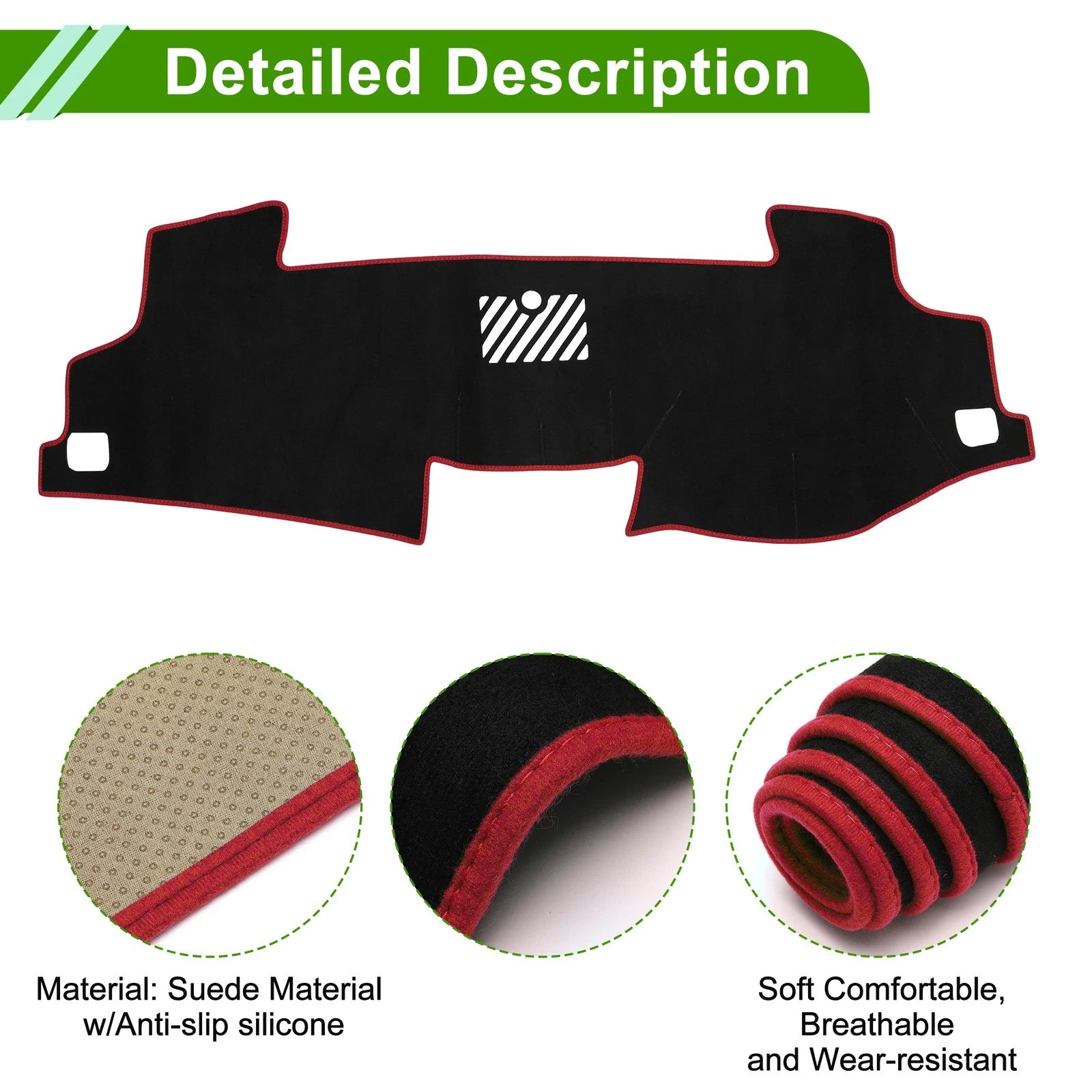 Dashboard Dash Cover Mat Sun Protector for Toyota Camry 2017-2024