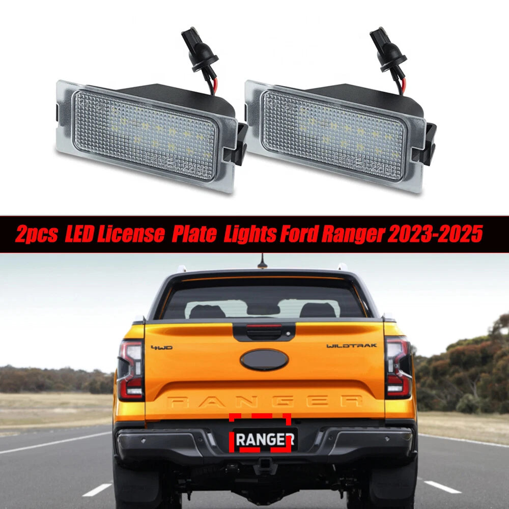 LED License Plate Lamp for Ford Ranger (2023–2025)