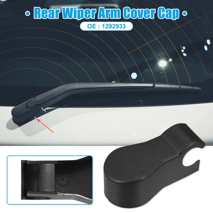 Rear Windshield Wiper Arm Nut Cover for Volvo 240 Wagon (1983–1993) - Black