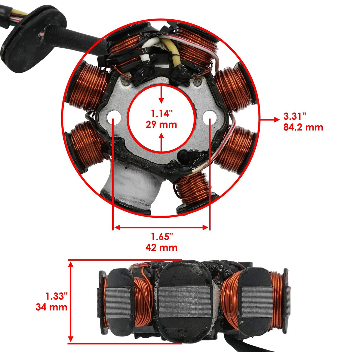 Stator Magneto Replacement for KTM Generator Models (2000–2020)