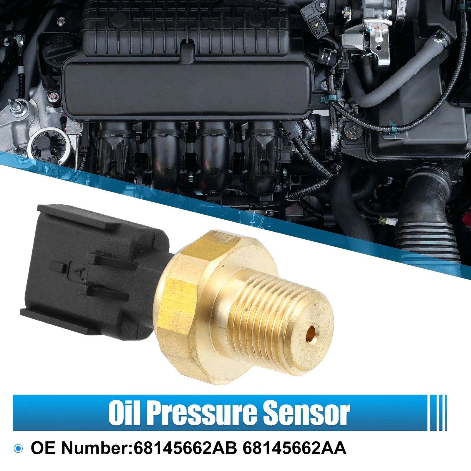 Engine Oil Pressure Sensor Replacement for Dodge Dart 2.0L 2.4L (2013–2016)