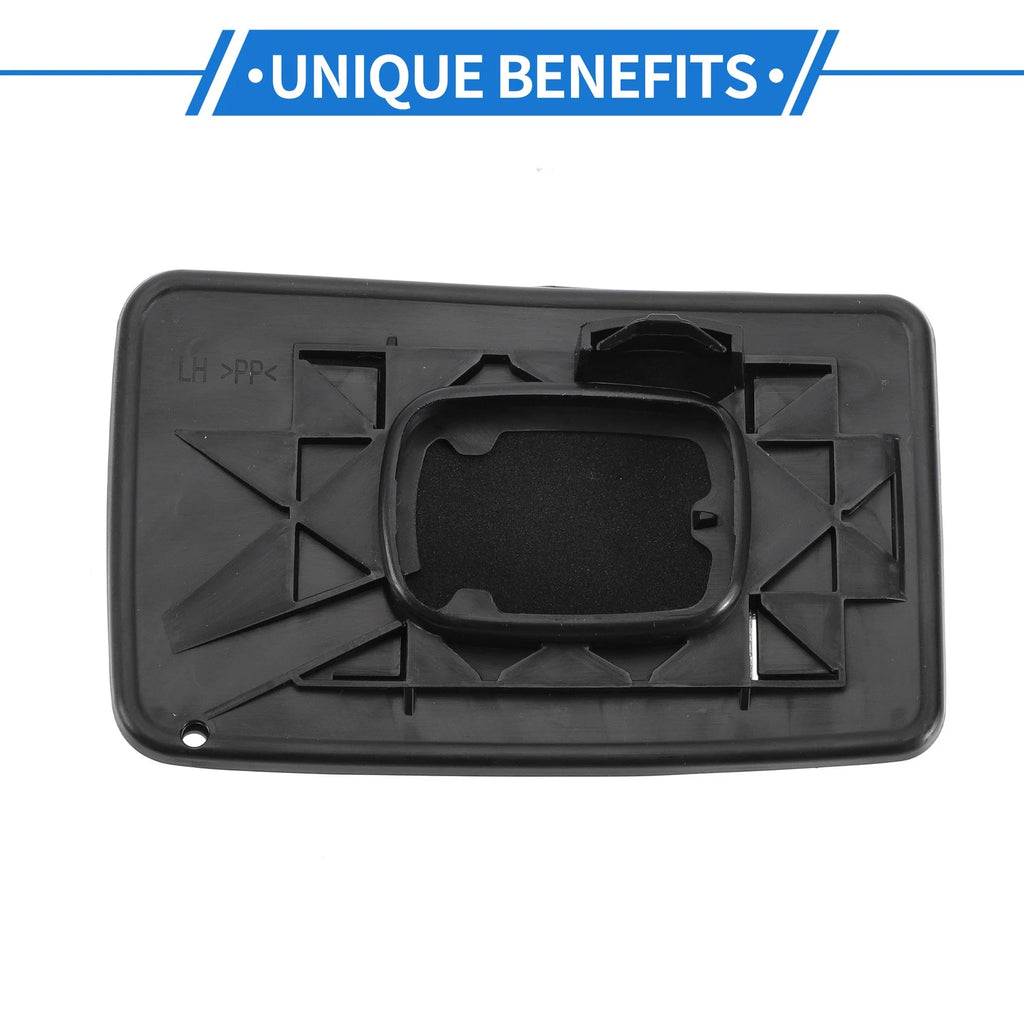 Left Driver Side Lower Mirror Glass Replacement for Ford F250