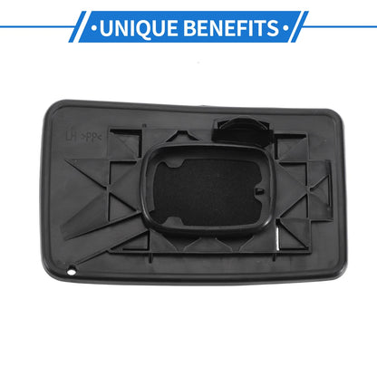 Left Driver Side Lower Mirror Glass Replacement for Ford F250