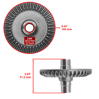 Differential Ring and Pinion Replacement for Honda Rincon TRX680 (2006–2023)