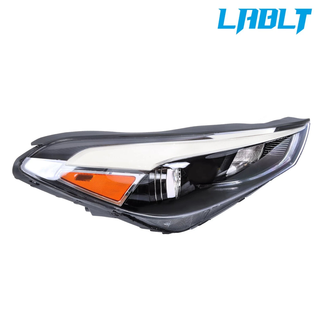 Right Headlight Halogen with LED Parking Light for Hyundai Tucson (2016–2018)