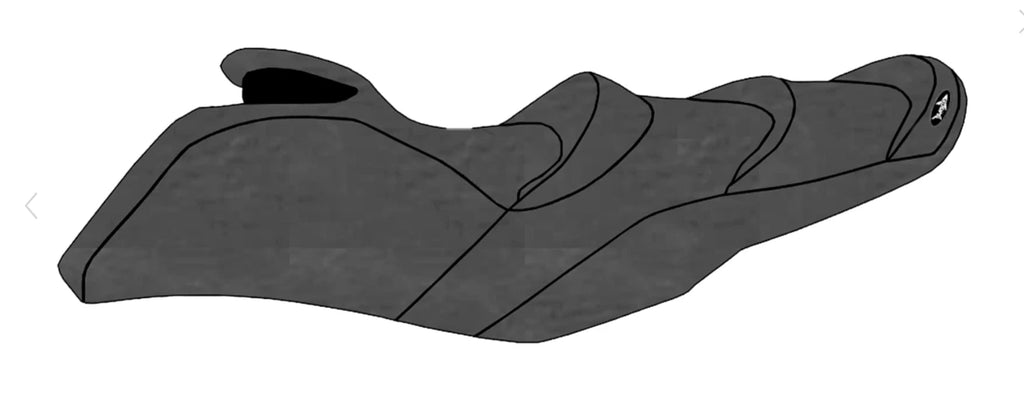 Seat Cover for Seadoo GTX (2016–2017) 300 260 215 155 Dark Gray
