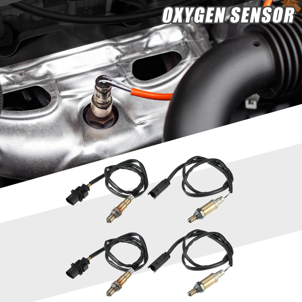4pc Upstream Downstream O2 Oxygen Sensor for BMW 325i 3 Series (2003–2005)