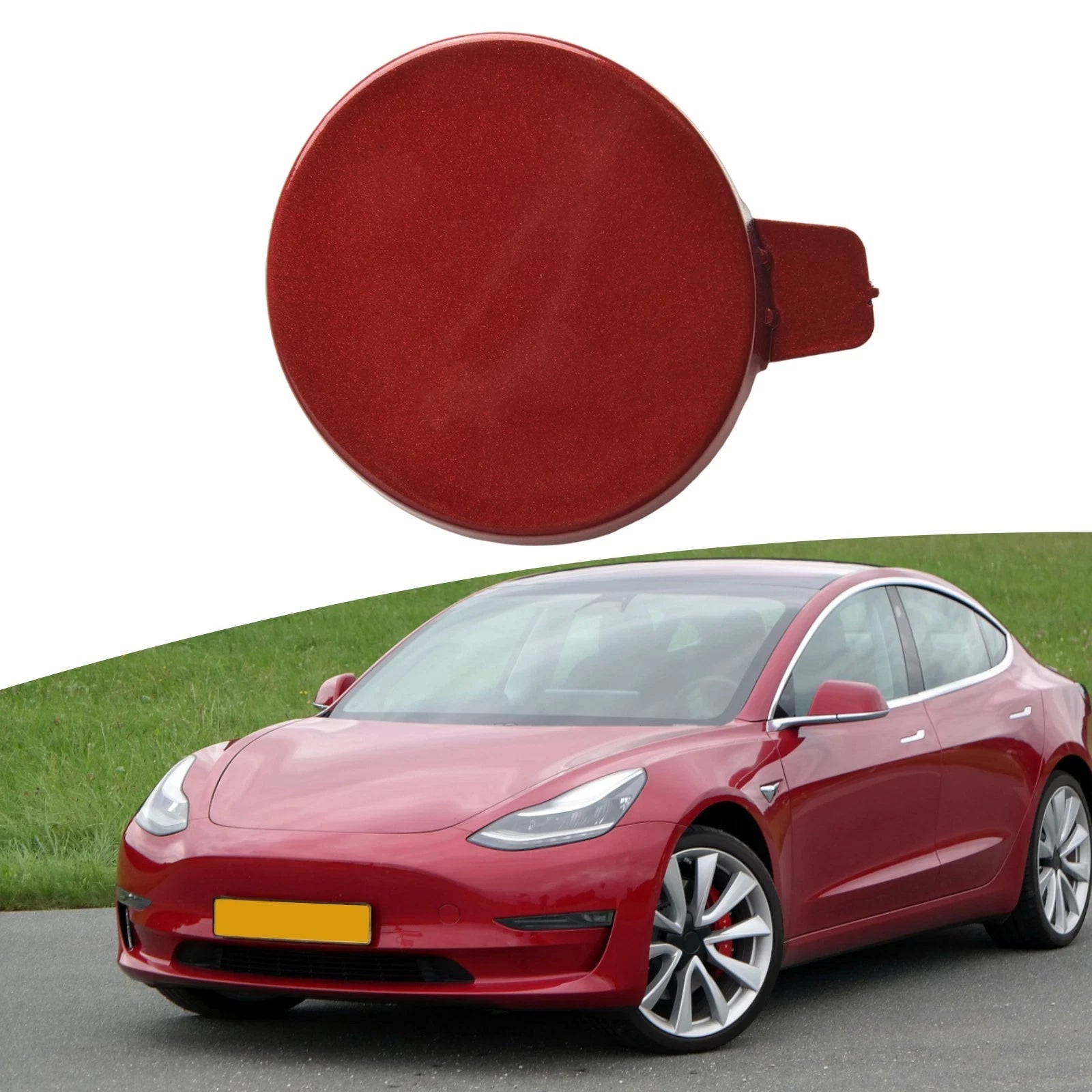 Hook Hole Cover for Various Vehicles (Black/Blue/Red/Gray)
