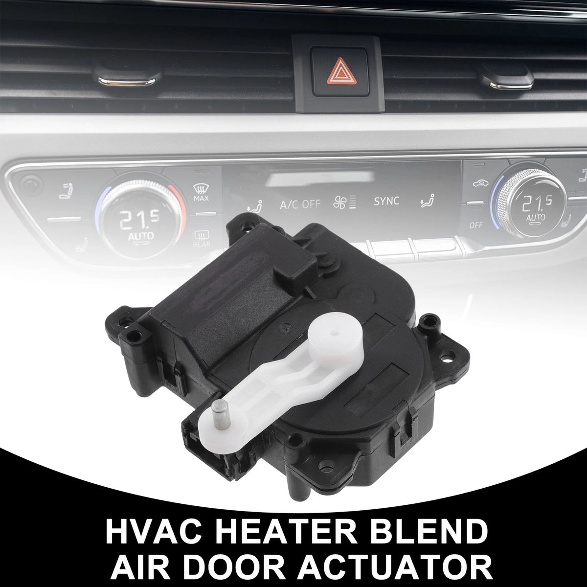 HVAC Heater Blend Door Actuator Replacement for Toyota Highlander (2003–2004)