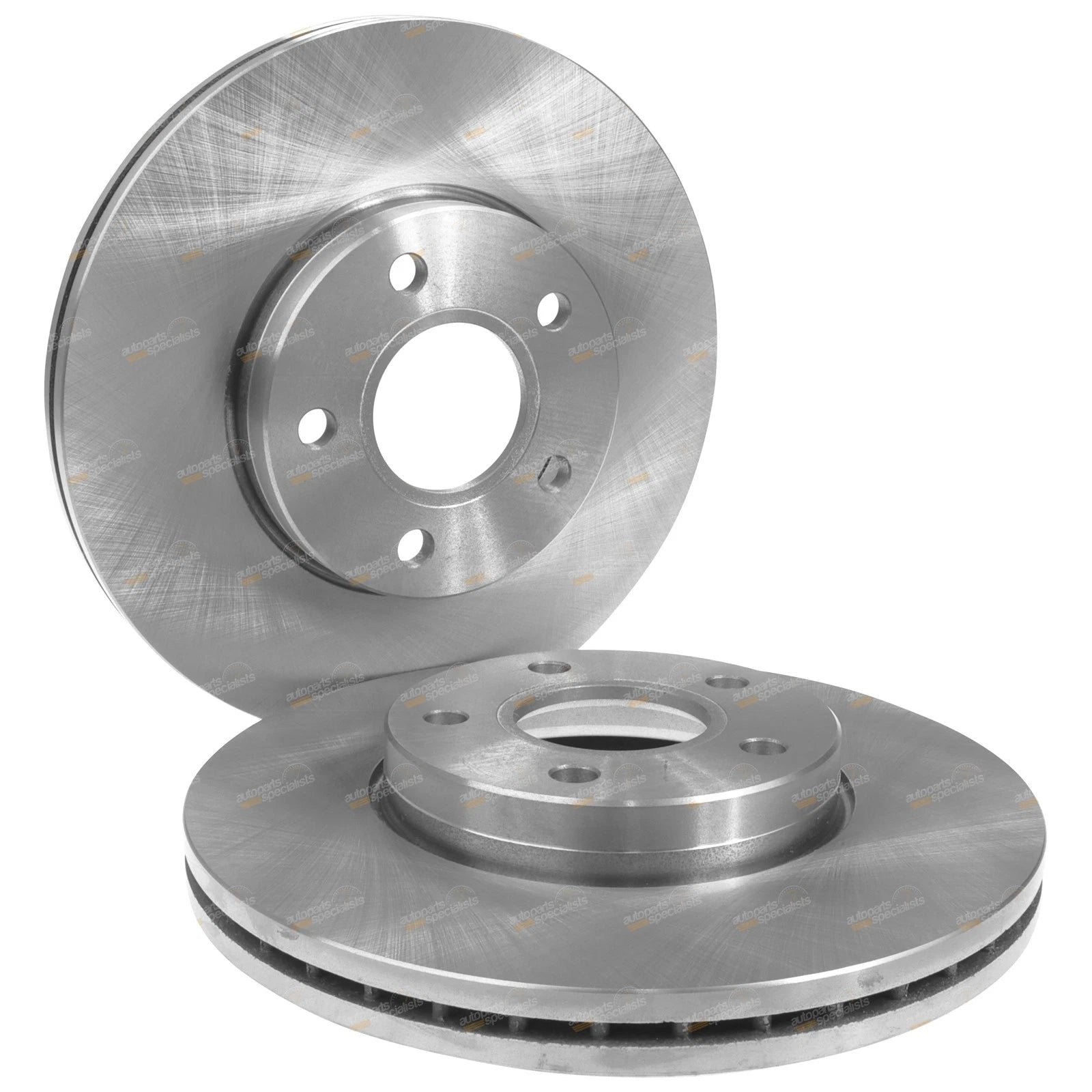 2 Front Disc Brake Rotors for Dodge Caliber (2006–2010) PM